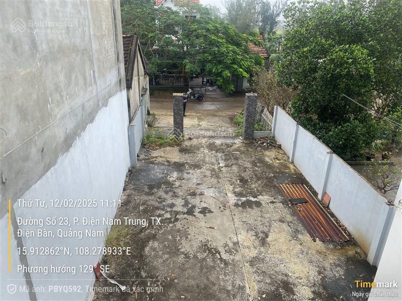 Bán đất tại điện nam trung, giá thỏa thuận, 258.5m2, ngõ 5.5m