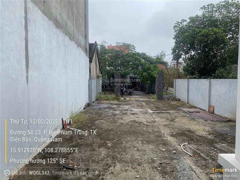 Bán đất tại điện nam trung, giá thỏa thuận, 258.5m2, ngõ 5.5m