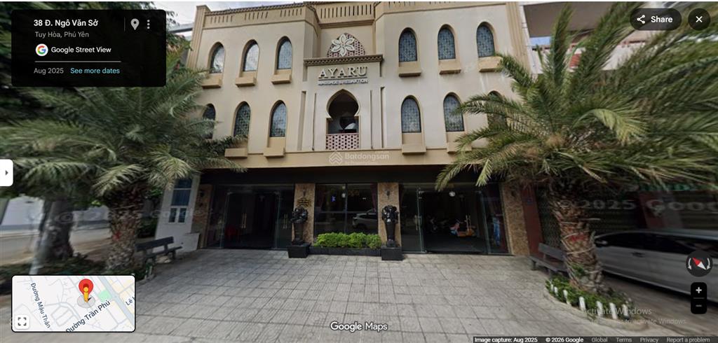 Đấu giá mặt tiền kinh doanh rộng 15m ngô văn sở, tuy hòa, phú yên