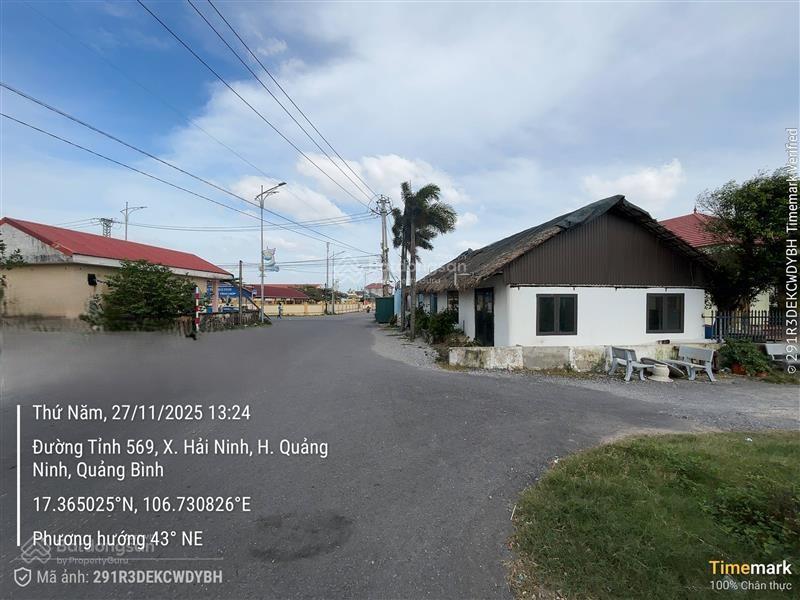 Đấu giá phát mãi căn nhà 2 mặt đường dt569, hải ninh, quảng bình.