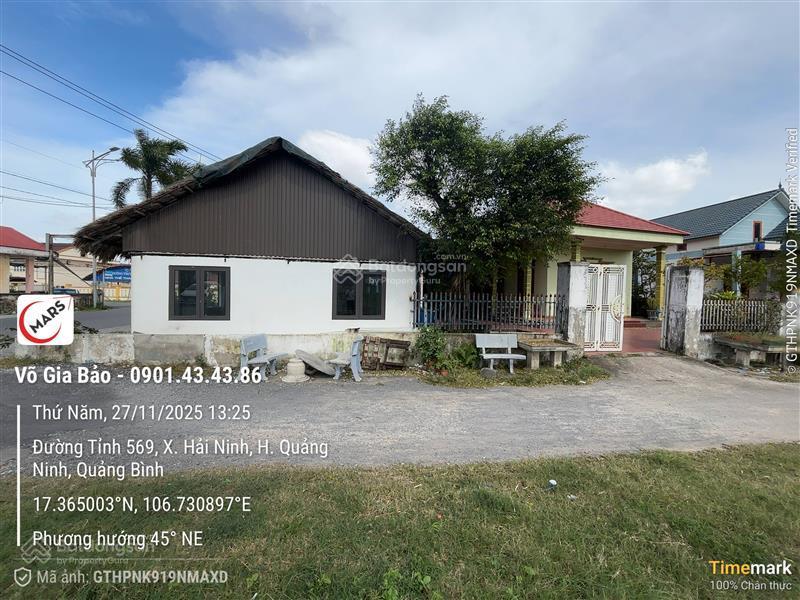 Đấu giá phát mãi căn nhà 2 mặt đường dt569, hải ninh, quảng bình.