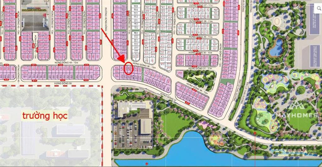Bán gấp lk 120m đường thông 13m cạnh đại cv lớn vinhomes đan phượng giá 17,9 tỷ