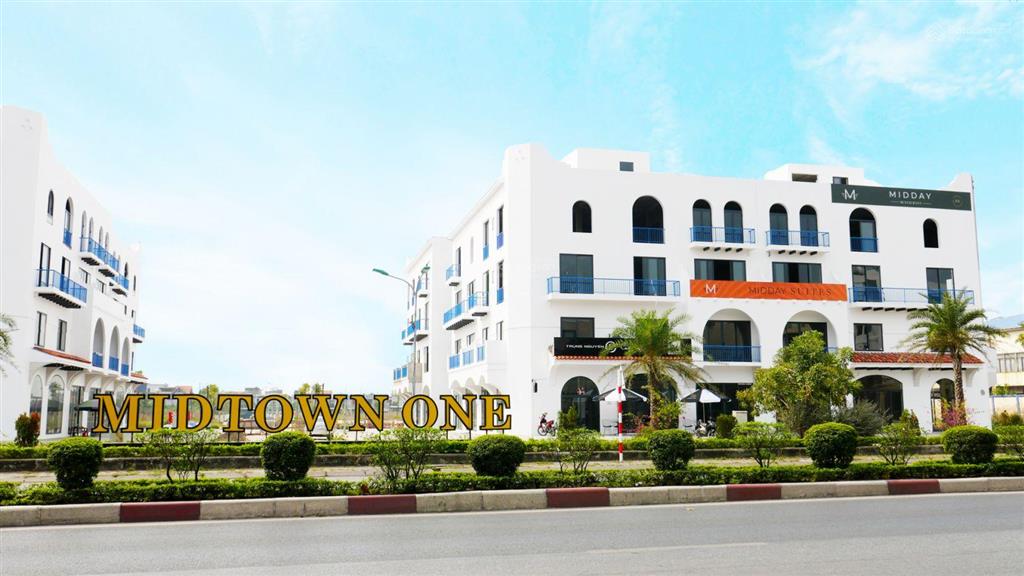 Bán shophouse midtown one uông bí, quảng ninh. 3 năm không lãi suất, tặng thang máy trị giá 400tr