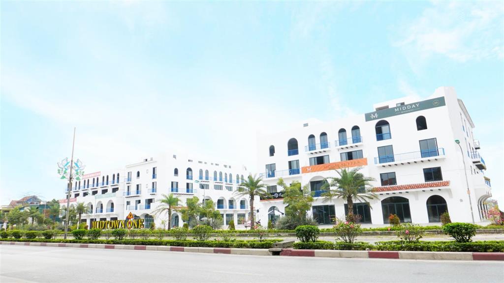Bán shophouse midtown one uông bí, quảng ninh. 3 năm không lãi suất, tặng thang máy trị giá 400tr