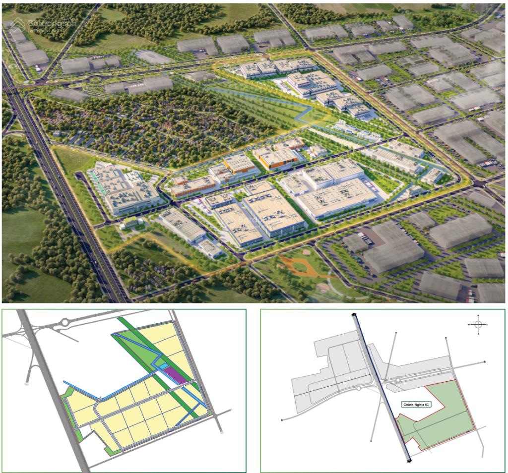 Duy nhất 3.000m² ccn chính nghĩa, hưng yên  vùng kt trọng điểm mb, kết nối 2 tuyến ct trọng điểm
