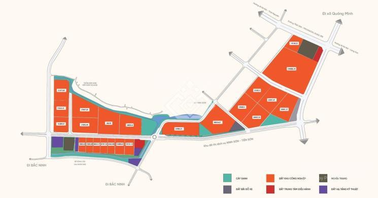 Tọa độ vàng  vành đai 4 lõi công nghiệp bắc ninh 6000m² kcn tiên sơn  ninh sơn (ezpark)| 3,3tr/m²