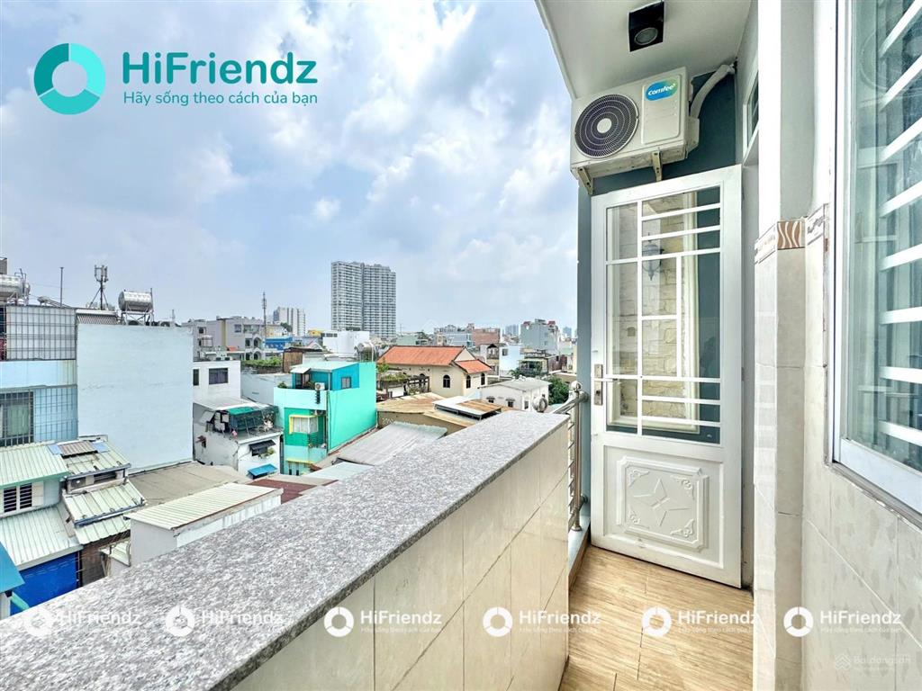 Cho thuê phòng đầy đủ nội thất mới ban công sát đh bách khoa, hoa sen, huflit