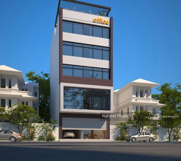 Bán toà văn phòng, bán đảo linh đàm, hoàng mai, hn. 140m2, mt 7,2m, 5 tầng thang máy. nhỉnh 400tr/m