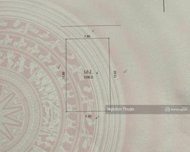 Mảnh đất đẹp nhất khu đền lừ, tân mai, louis hoàng mai. 108m2, mt 8m. giá đầu tư nhỉnh 300tr/m2.