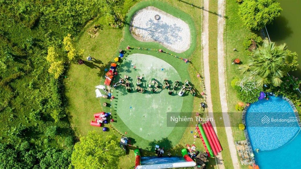 Bán khu nghỉ dưỡng 4 sao tại ba vì, hà nội. 22.000m2, doanh thu 12 tỷ/năm. nhỉnh 100 tỷ (5tr/m2)