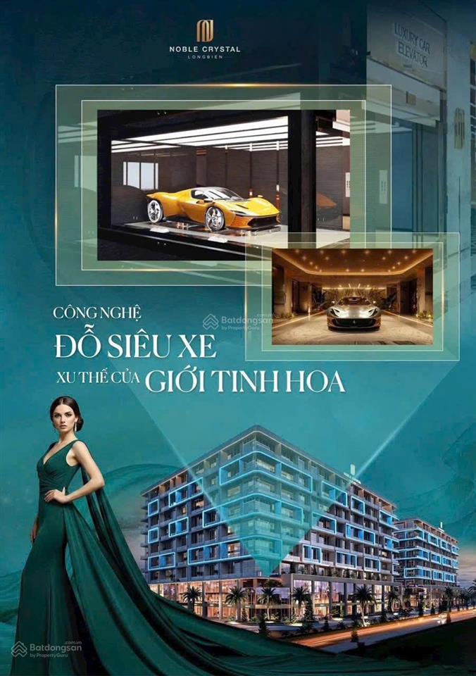 Duplex sky villa hiếm noble crystal long biên 3pn  29.4 tỷ