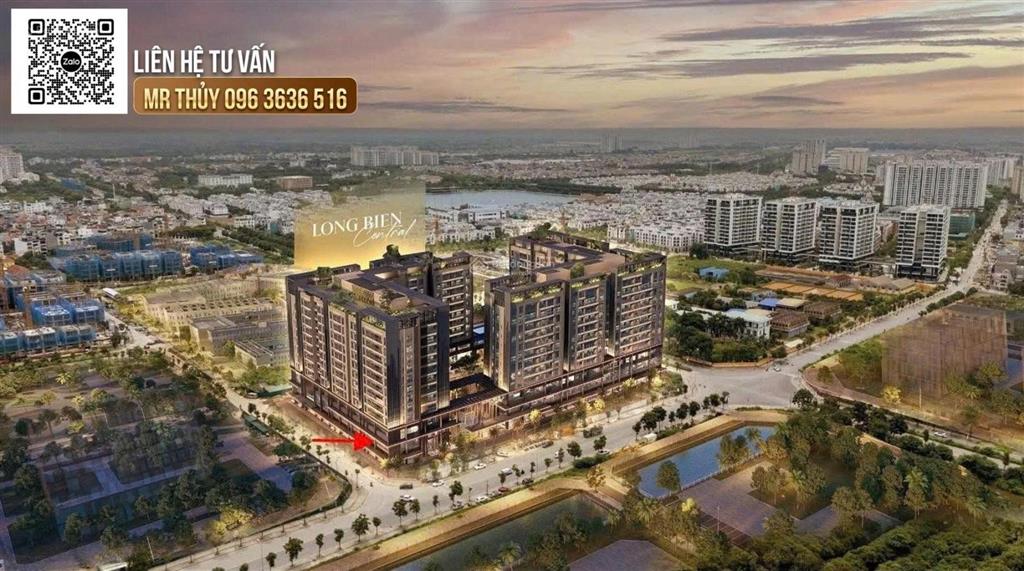 Bán cắt lỗ long biên central, 12,5 tỷ, 103m2, 3pn, 2wc tại việt hưng, long biên