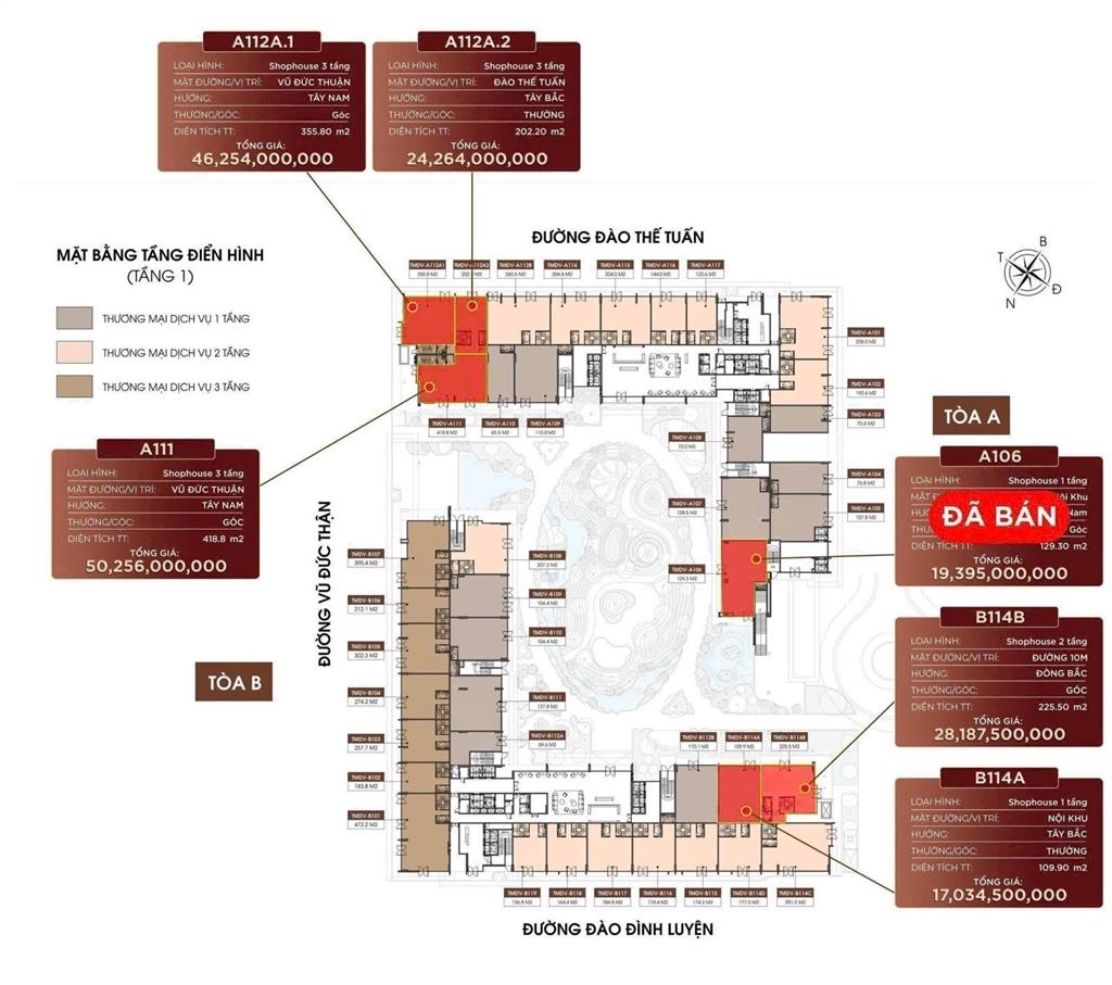 Shop chân đế long biên central sở hữu trái tim thương mại khu đô thị đẳng cấp