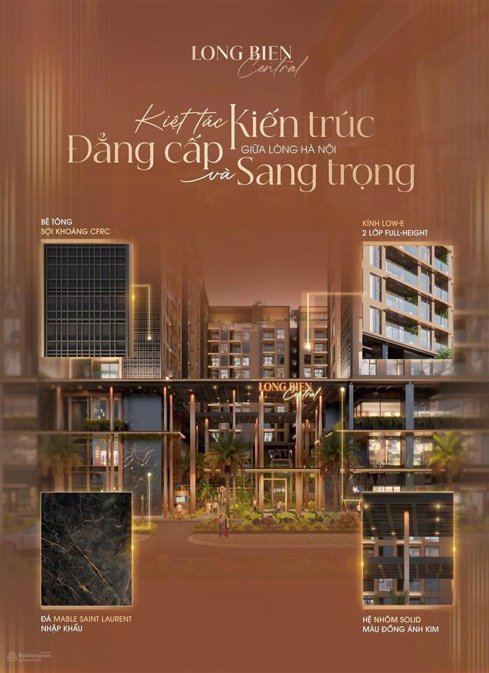 Bán shophouse 336m2 ở long biên central, giá ưu đãi chỉ với 43,5 tỷ vnd