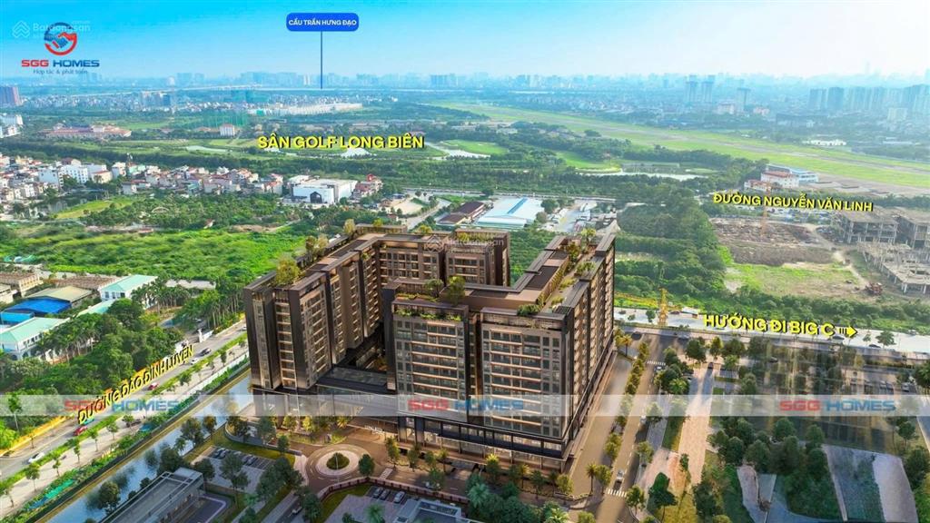 Bán shophouse 336m2 ở long biên central, giá ưu đãi chỉ với 43,5 tỷ vnd