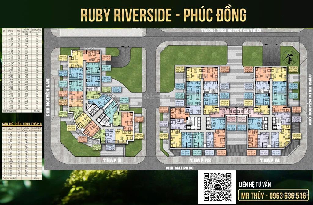 Bán căn hộ 3pn cao cấp tại ruby riverside giá tốt thị trường