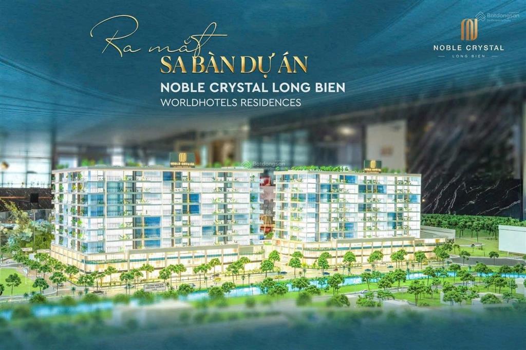 Quỹ căn 3pn hiếm hoi tại noble crystal long biên view sân golf nổi bật