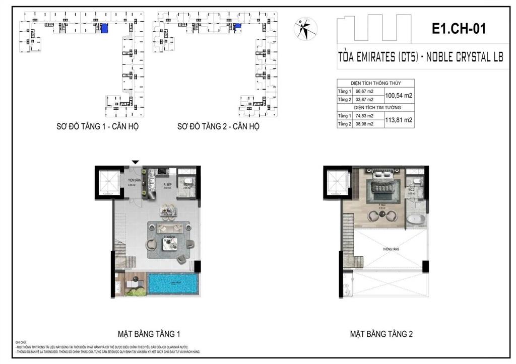 Quỹ căn 3pn hiếm hoi tại noble crystal long biên view sân golf nổi bật