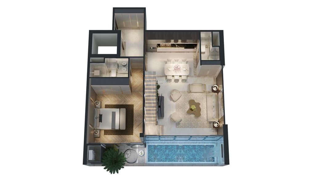Siêu phẩm duplex 164m2 căn e2  ch0602 tại noble crystal long biên, giá 26 tỷ