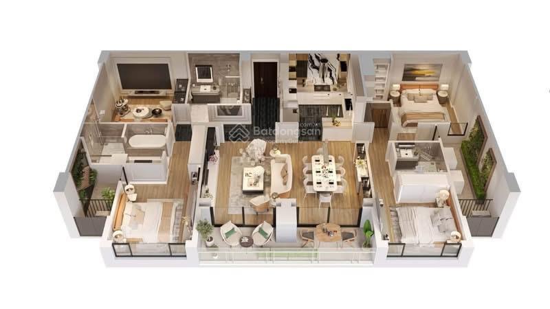 Căn hộ siêu phẩm 4pn  160m2 giữa trung tâm long biên