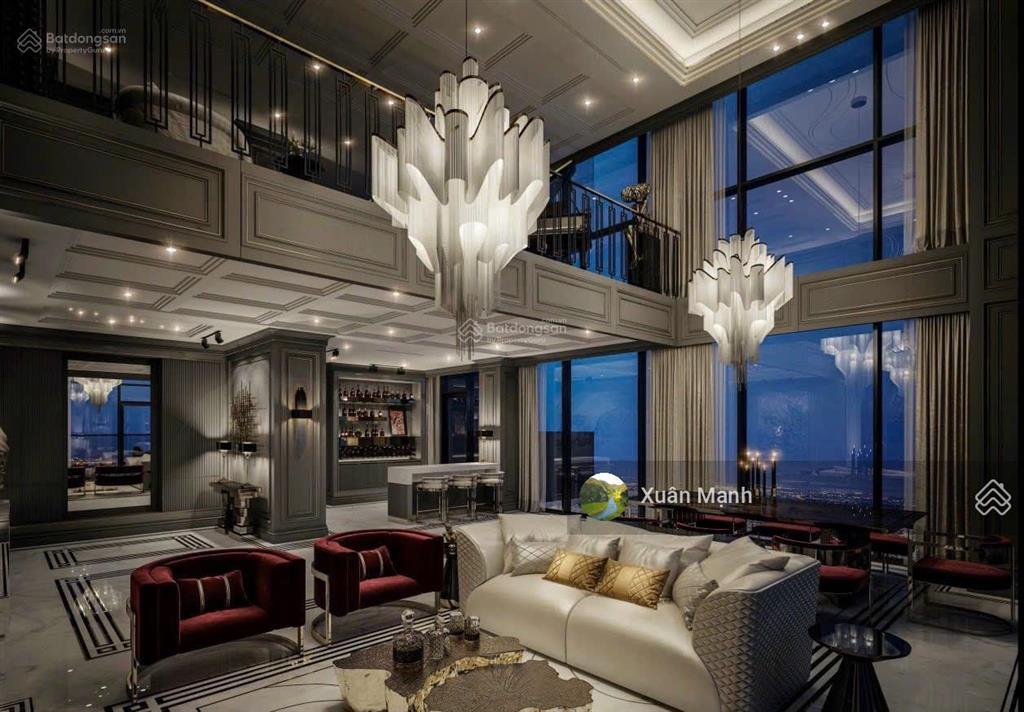 Sky villa 430m2, sân vườn 100m2, cửa đb, ban công tn, 4pn, tại mỹ đình pearl  phú đô, 0962 636 ***