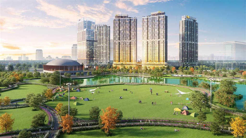 (hiếm) bán căn hộ lớn 345m2 chưa đập thông, view hồ, bcông tn, tại the matrix one, giá thoả thuận