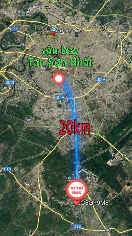 Tôi cần bán lô đất 86.6m² giá 1tỷ680 ngay khu công nghiệp tân phú trung huyện củ chi sổ hồng riêng
