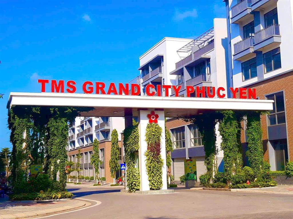 Bán shophouse tại tms grand city phúc yên, giá ưu đãi chỉ với 5,45 tỷ, 75m2