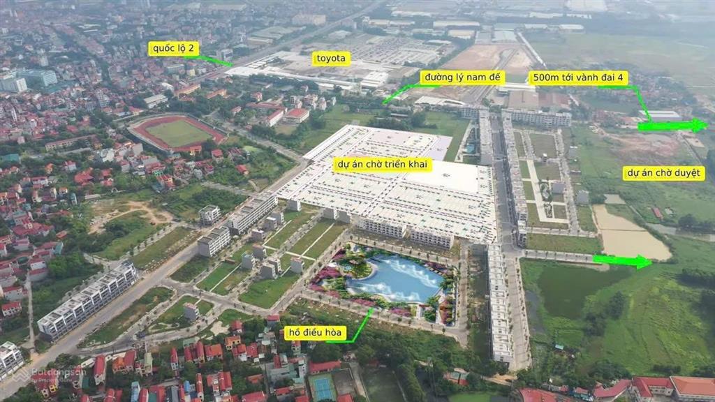 Bán shophouse tại tms grand city phúc yên, giá ưu đãi chỉ với 5,45 tỷ, 75m2