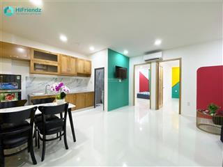 2pn diện tích khủng 70m2  nội thất cơ bản linh động 3 máy lạnh  hầm xe thang máy