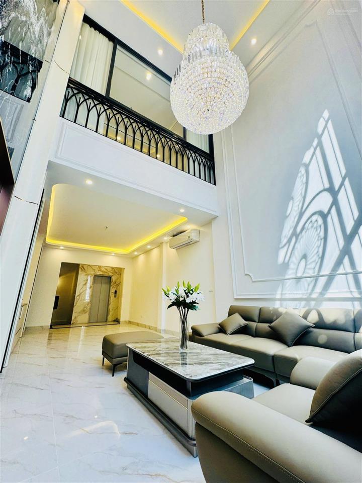 Bán nhà phúc lợi 60m2 7t 18.2 tỷ. thang máy, oto tránh, nội thất 5*