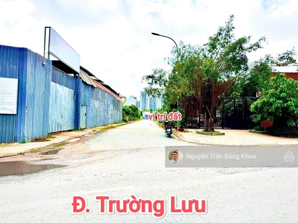 Bán đất 1 sẹc trường lưu sau chợ long trường q9 gần nút giao vành đai 3
