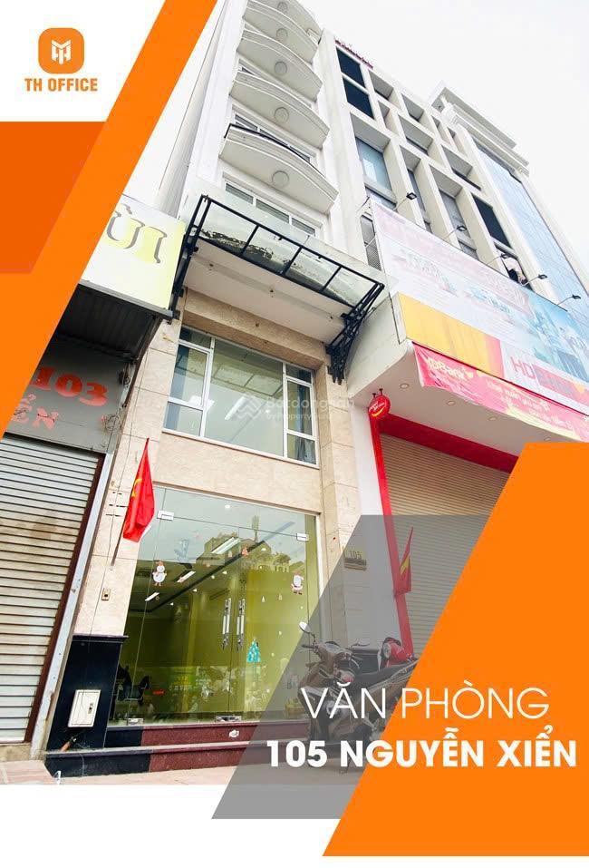Chính chủ cho thuê vp  105 nguyễn xiển 60m2 chỉ 8.5tr  2 mặt tiền mặt đường