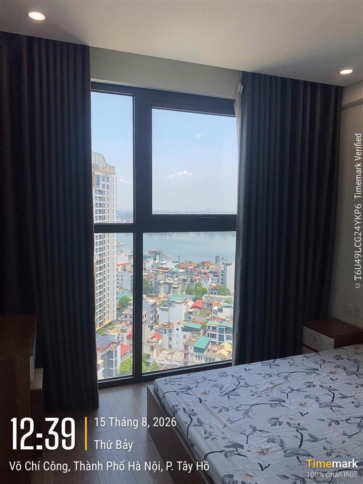 View hồ tây đỉnh  căn 2pn tòa d. el dorado  cạnh hai con rồng hồ tây  sổ đỏ lâu dài