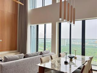 Căn hộ duplex 168m2, khu the crest metropole, thu thiem, 3 phòng ngủ, giá 58 tỷ, view tuyệt đẹp