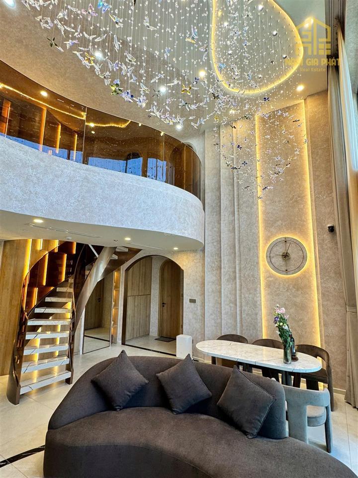 Căn hộ crest thủ thiêm trần cao 6m, 150m2 tầng 2x full nt cao cấp cực đẹp