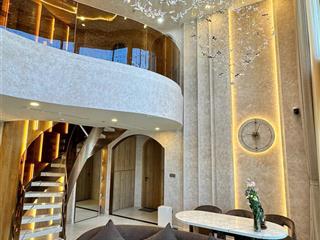 Căn hộ crest thủ thiêm trần cao 6m, 150m2 tầng 2x full nt cao cấp cực đẹp