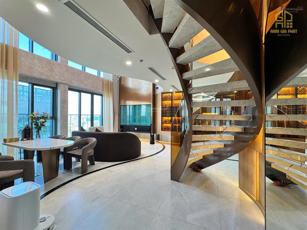 Căn hộ crest thủ thiêm trần cao 6m, 150m2 tầng 2x full nt cao cấp cực đẹp