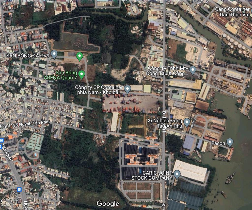 Cho thuê quỹ đất lớn 10.000m2 đường đào trí, phường phú thuận, hồ chí minh