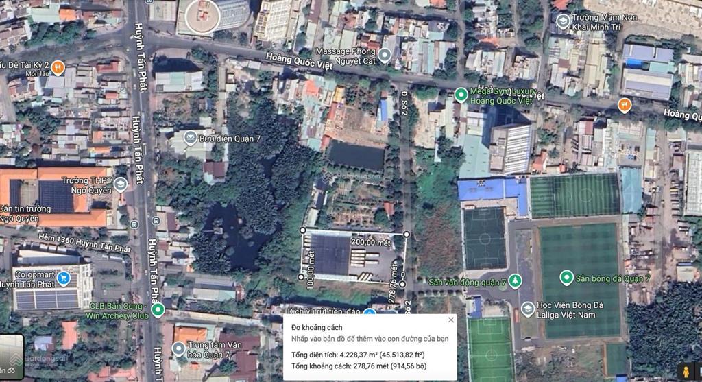 Hot! quỹ đất 4000m2 siêu hiếm hoàng quốc việt quận 7, đón đầu cầu phú mỹ 2