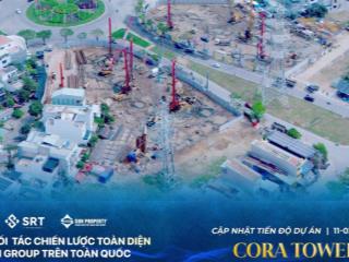 Quỹ căn đẹp cora tower 1pn+ không còn nhiều  view sông thoáng mát  giá 3 tỷ !!!