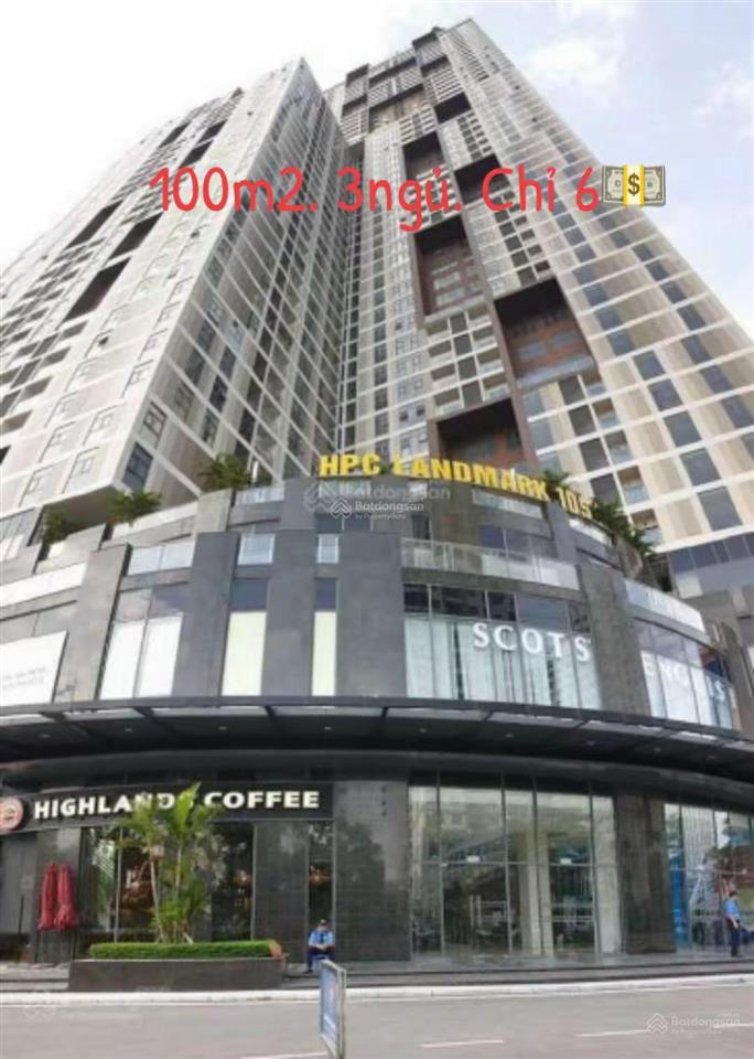 Chủ nhà bán nhanh căn hộ chung cư hpc landmark 105 tố hữu