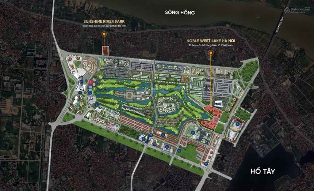 Sunshine river park  tâm điểm đầu tư 2026  view sông hồng triệu đô