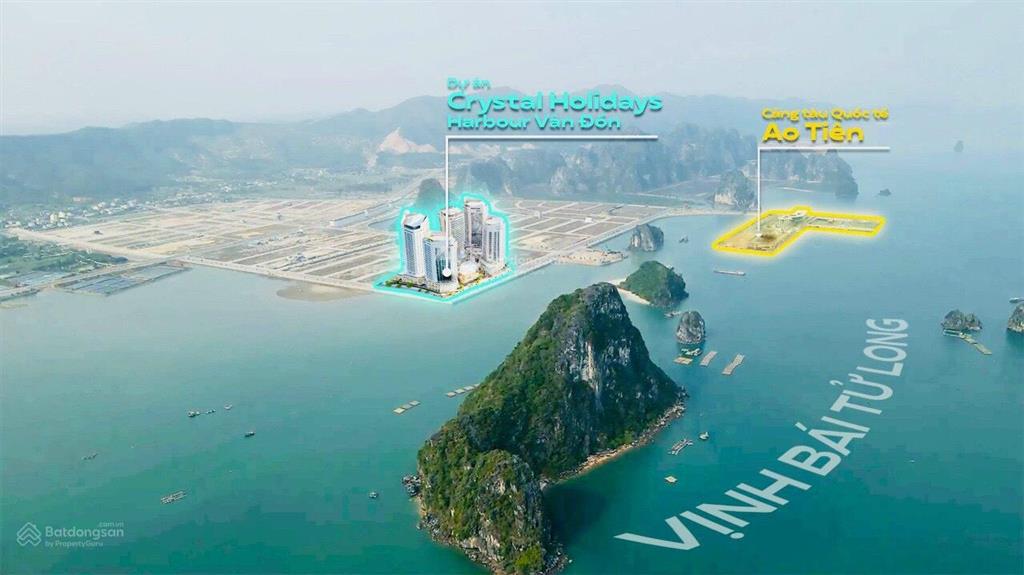 Sở hữu studio biển tại crystal holidays harbour vân đồn  đón đầu làn sóng du lịch ao tiên