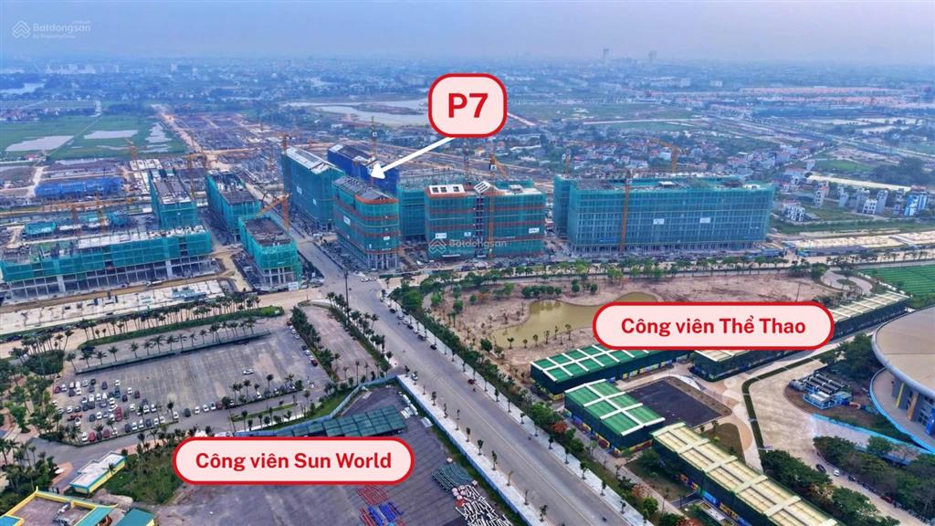 Bán căn hộ 2pn tầng trung p7  view trực diện sun world và cv thể thao đẹp nhất sun urban city