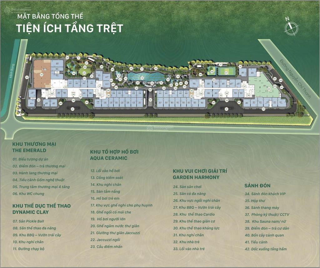 Emerald garden view  ql13  mặt tiền đường nguyễn chí thanh 2pn diện tích 64m2 giá 2tỷ4