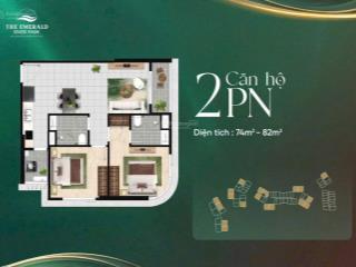 Ưu đãi booking giữ chỗ căn hộ emerald river park  mặt sông sài gòn giá 48tr/m2 chiết khấu cao