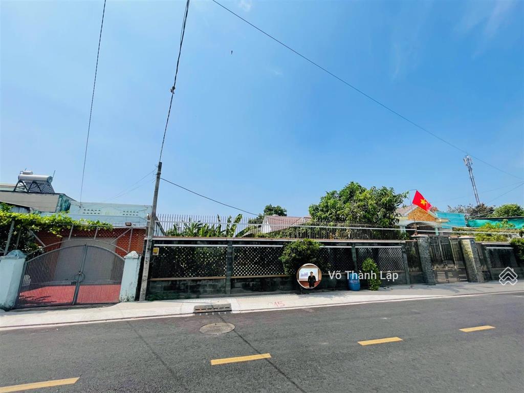 Bán đất mặt tiền đường nguyễn viết xuân  thị trấn củ chi 481m2 thổ cư giá chỉ 9,2 tỷ tl