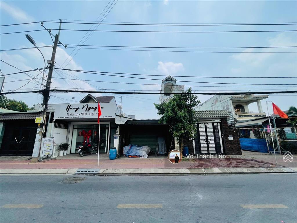 Mặt tiền đường nguyễn văn khạ 185m2 ngay gần nút giao cầu vượt củ chi full thổ giá chỉ 8 tỷ