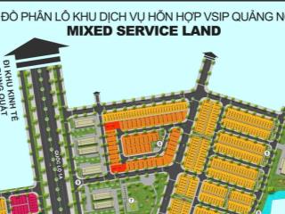 Vì sao nên chọn mua đất ở phân khu tài lộc  khu dịch vụ hỗn hợp vsip